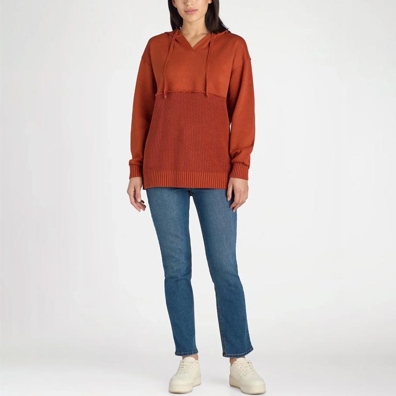 50%Rabatt🔥 Einzigartiger und schicker Patchwork-Hoodie für Damen