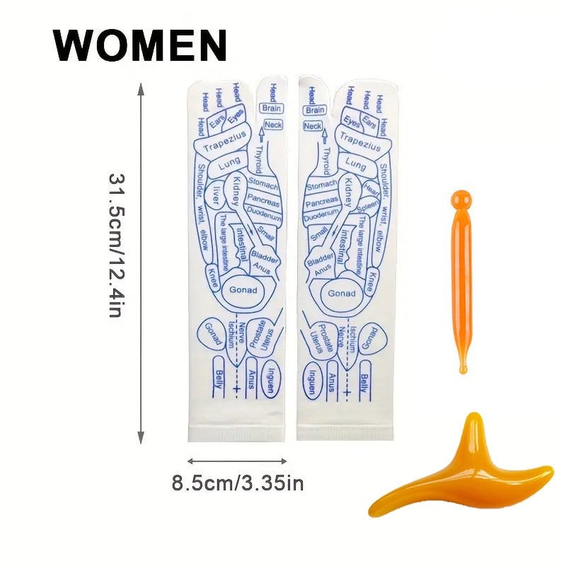 🔥Hot Sale🔥Reflexology Chart Socken