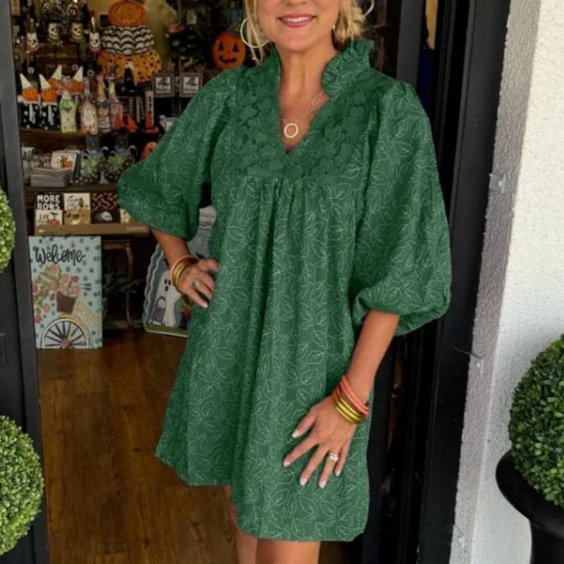 🌟Lässiges, lockeres Midikleid für Damen