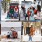 Unisex-Winter-Thermo-Wanderstiefel, wasserdicht