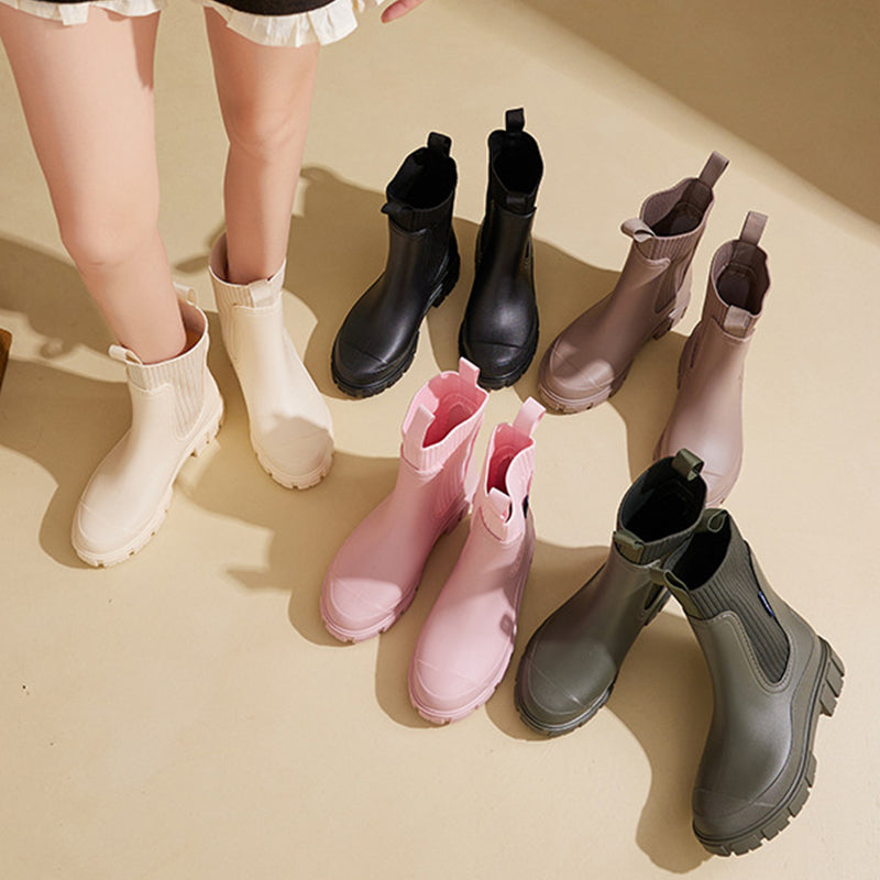 ⏳Begrenzter Zeit‑Sale 50 % RABATT🔥🥾💦Wasserdichte rutschfeste Stiefel mit dicker Sohle, Wadenhoch🎁