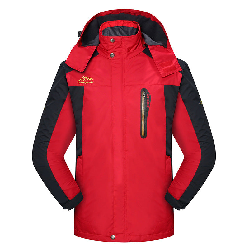 Wasserdichte und winddichte Outdoor-Wanderjacken für Herren【Kostenloser Versand】