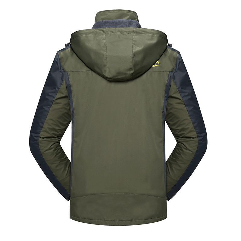 Wasserdichte und winddichte Outdoor-Wanderjacken für Herren【Kostenloser Versand】