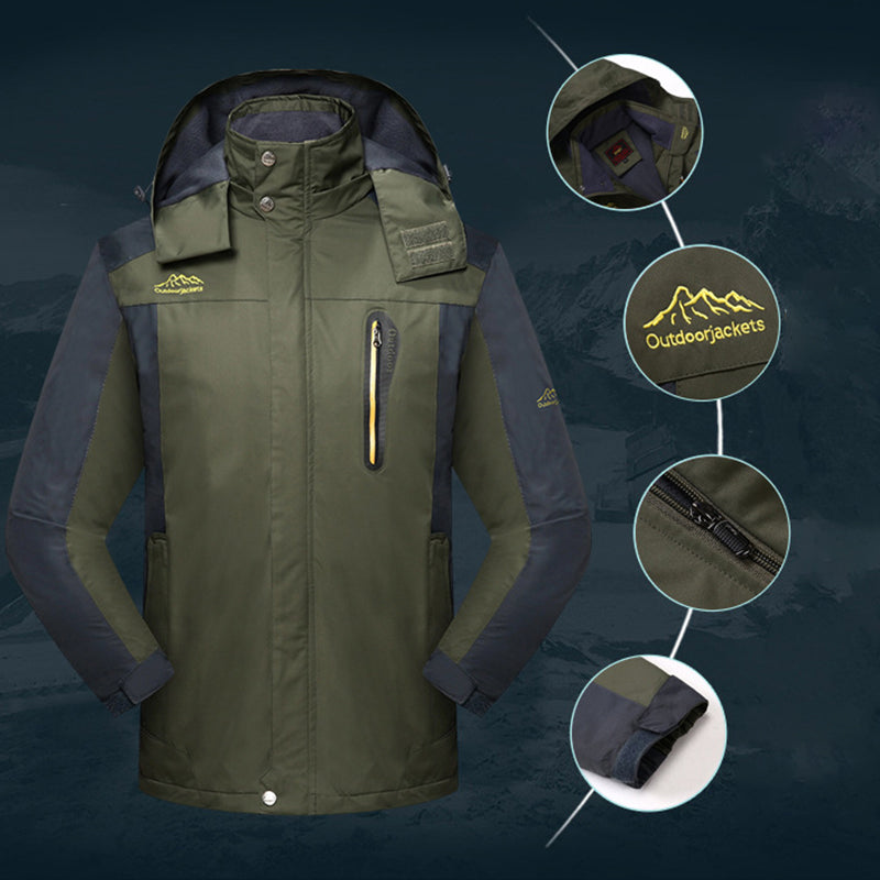 Wasserdichte und winddichte Outdoor-Wanderjacken für Herren【Kostenloser Versand】