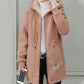 [Wintergeschenk] Warme Winterjacke aus Kunstlammfell für Damen