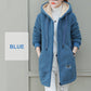 [Wintergeschenk] Warme Winterjacke aus Kunstlammfell für Damen