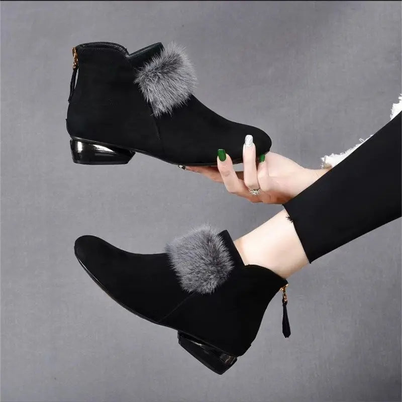 🎅 Weihnachtsverkauf -49% Rabatt🥳Rutschfeste Damen-Stiefeletten
