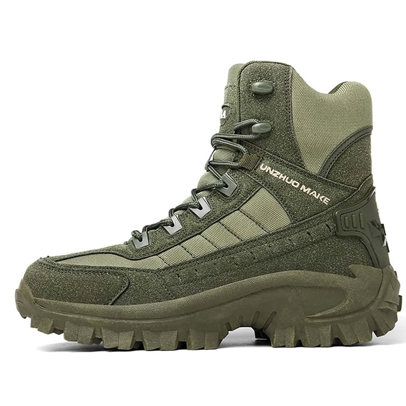 Ideales Geschenk - Wasserdichter und durchtrittsicherer Militärstiefel für den Außenbereich (verbesserte Haltbarkeit)