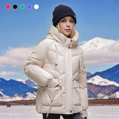 Warme, leichte Winterjacke für Damen