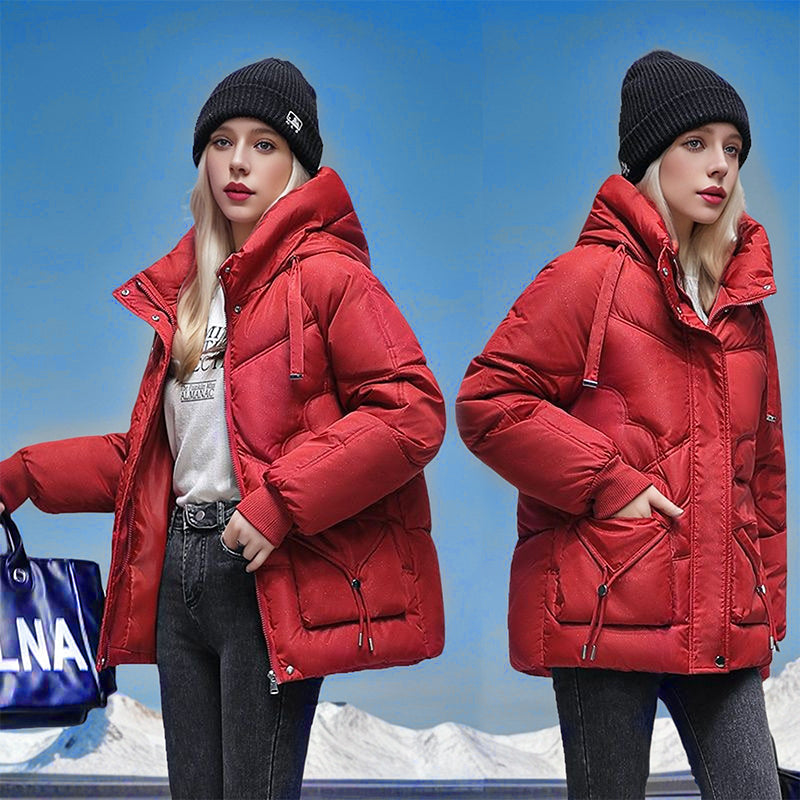 Warme, leichte Winterjacke für Damen