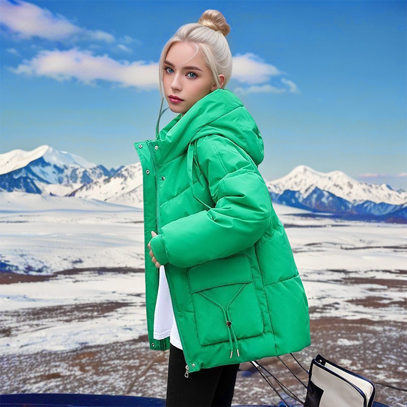 Warme, leichte Winterjacke für Damen