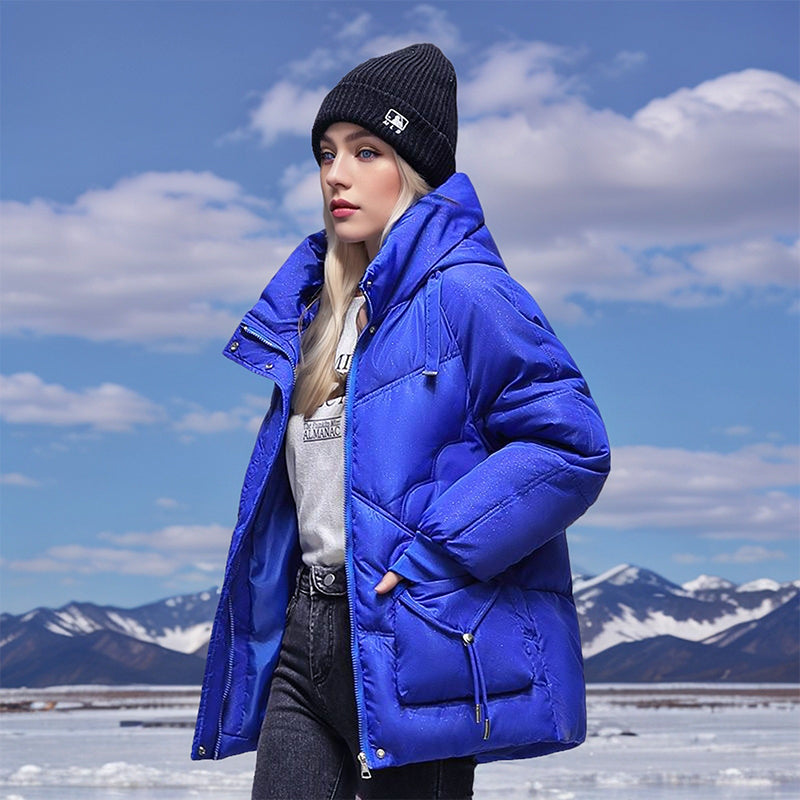 Warme, leichte Winterjacke für Damen