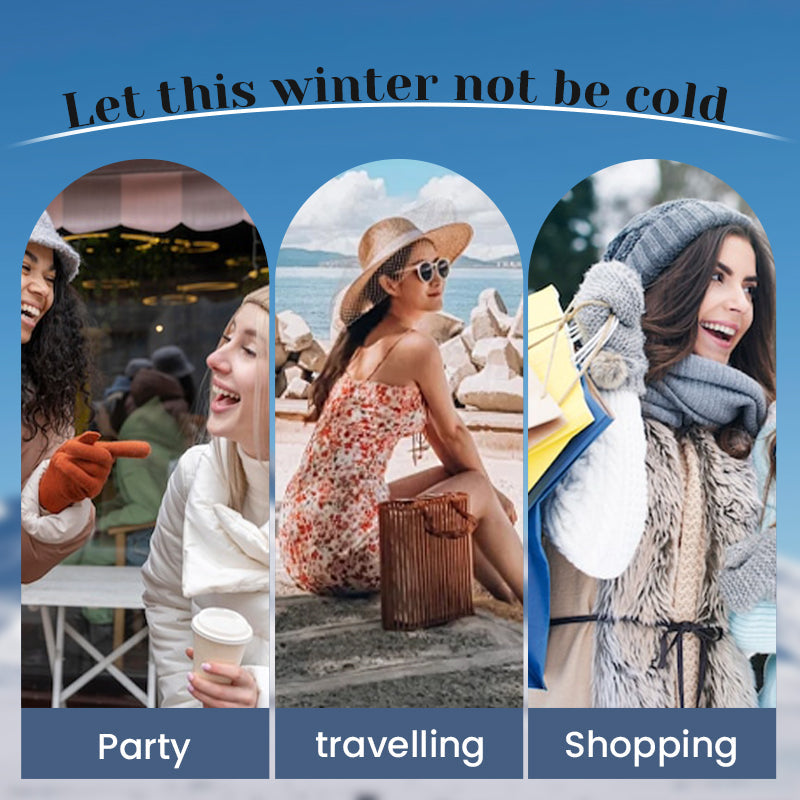 Warme, leichte Winterjacke für Damen