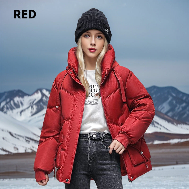 Warme, leichte Winterjacke für Damen