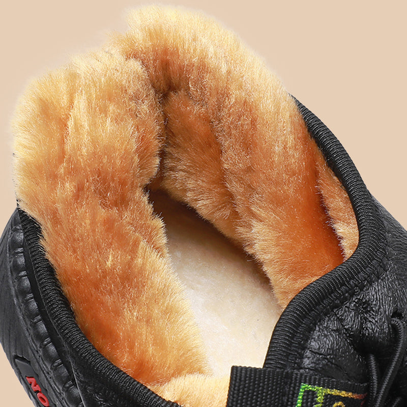Winter-Schlupfschuhe für Frauen mittleren Alters