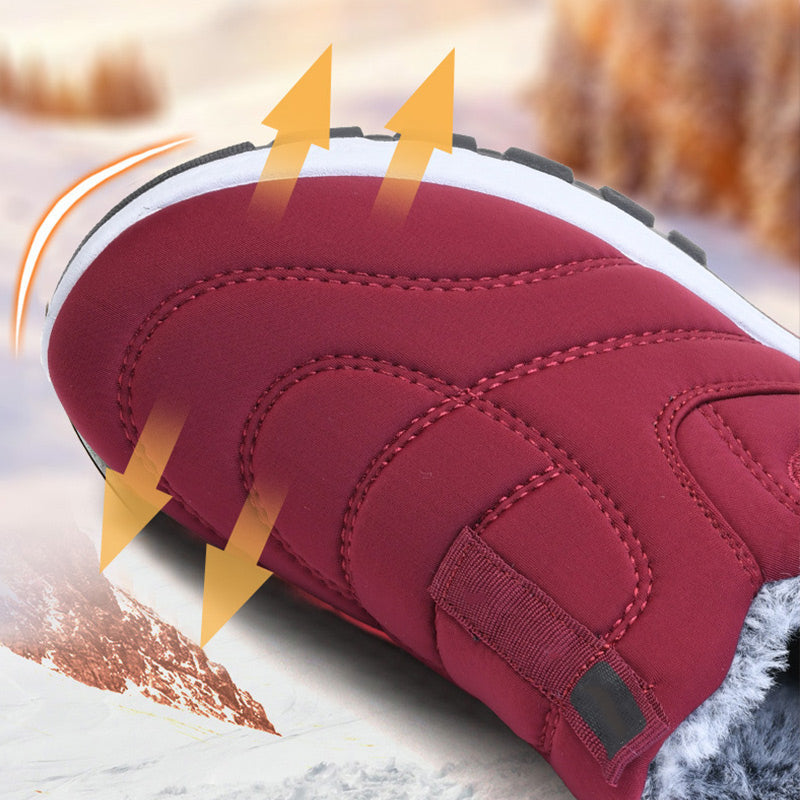 Warme und stilvolle rutschfeste Winterschuhe