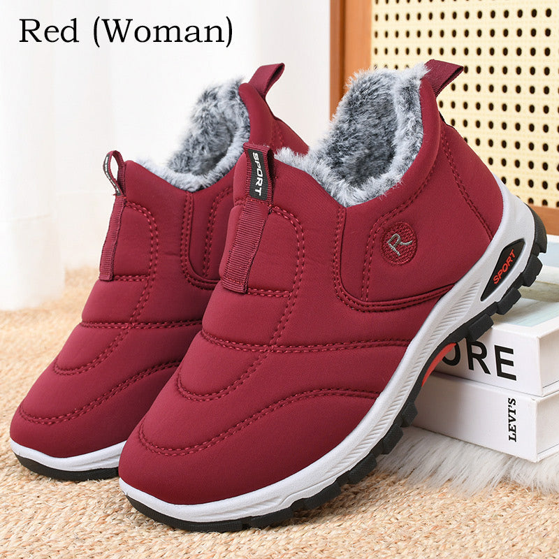 Warme und stilvolle rutschfeste Winterschuhe
