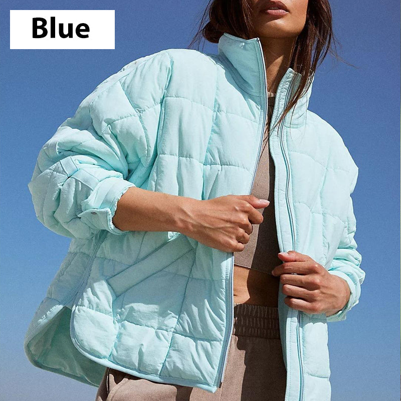 Leichte Oversize Steppjacke für Damen