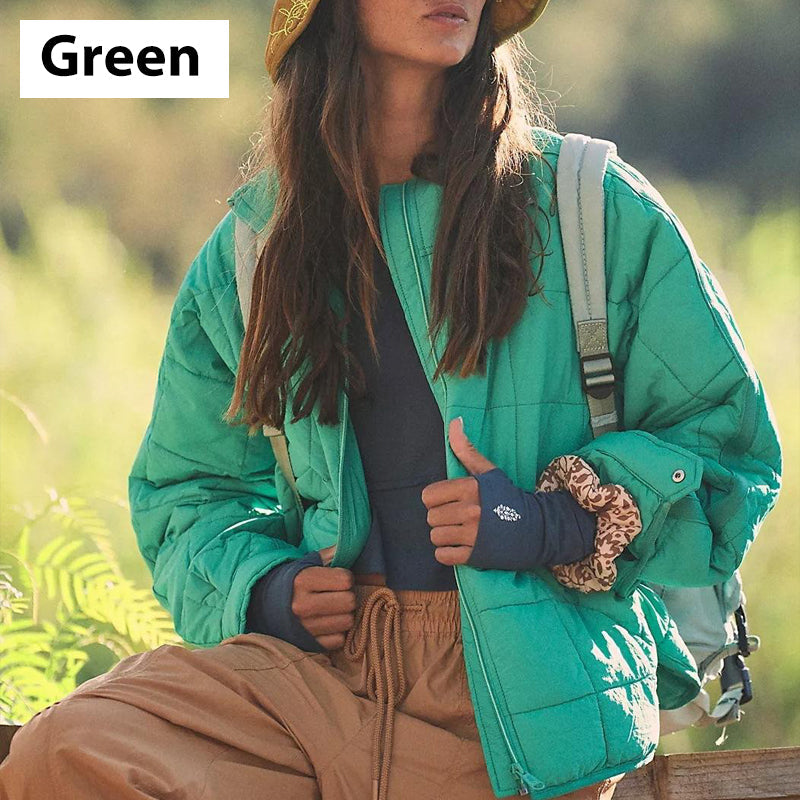 Leichte Oversize Steppjacke für Damen