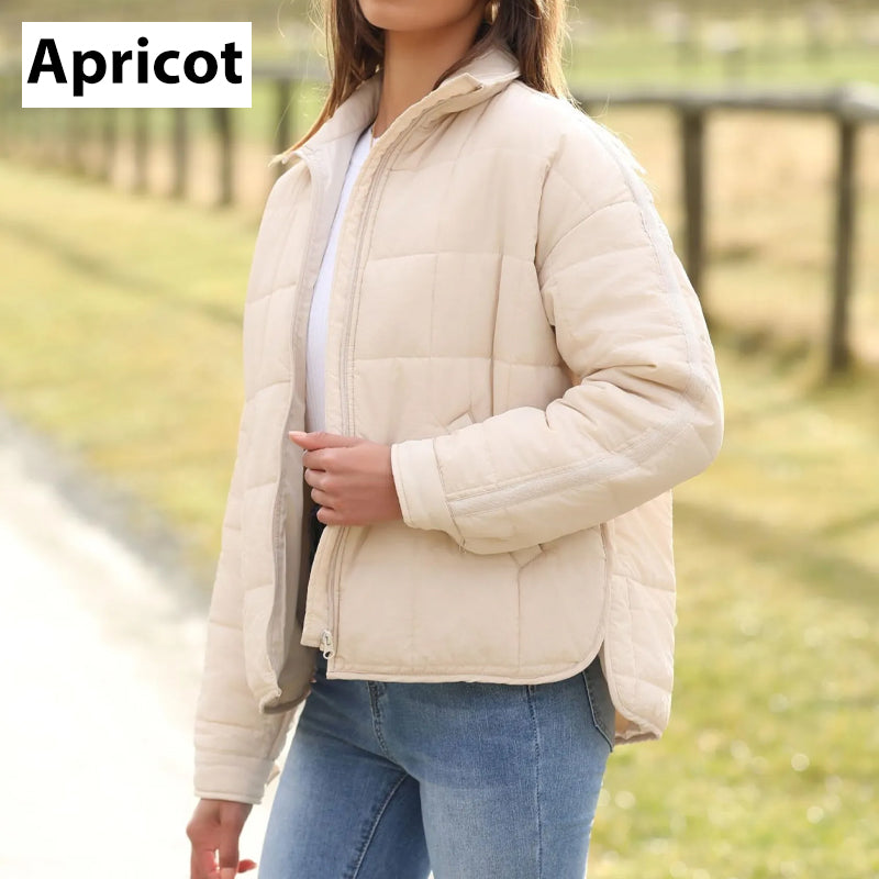 Leichte Oversize Steppjacke für Damen
