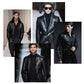 Klassische PU-Lederjacke für Herren mit Frontreißverschluss 🔥Business Casual Easy Match