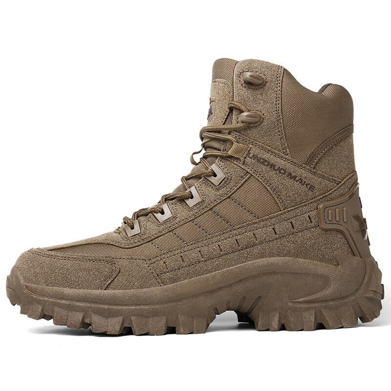 🥾50 % Rabatt – Sonderangebot!🔥Hohe taktische Sportstiefel💧Wasserdicht und rutschfest, verbesserte Haltbarkeit