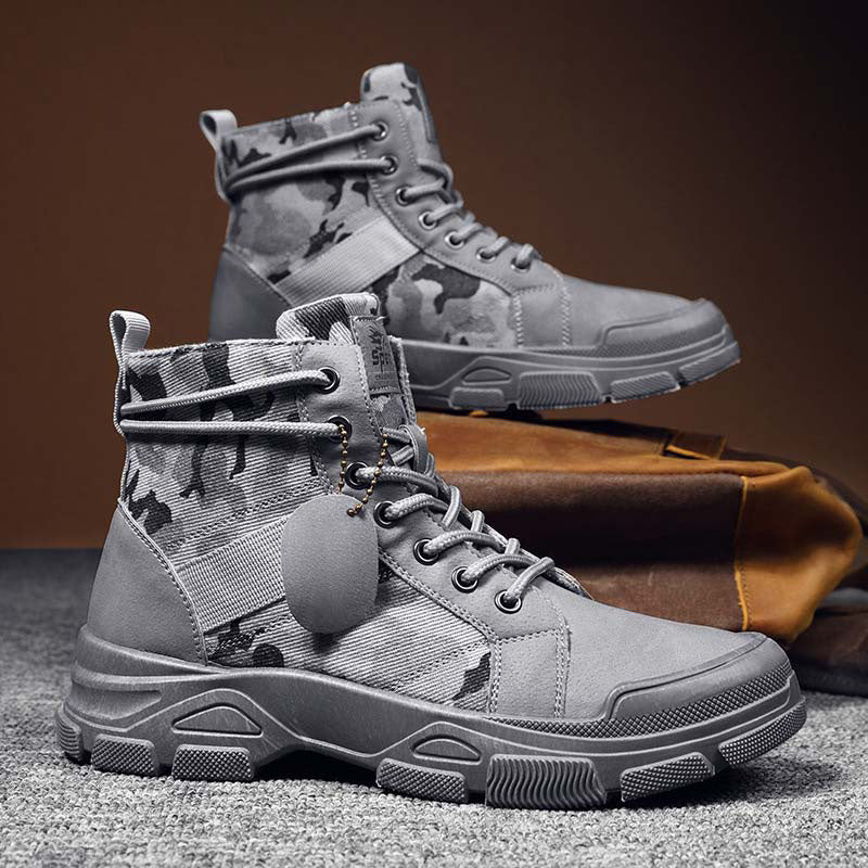 🔥50% Rabatt!🔥Lässige Outdoor-Militärstiefel in Tarnfarben für Herren