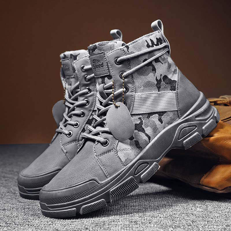 🔥50% Rabatt!🔥Lässige Outdoor-Militärstiefel in Tarnfarben für Herren