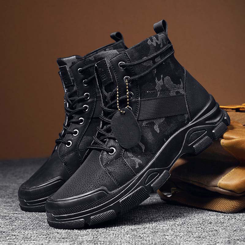 🔥50% Rabatt!🔥Lässige Outdoor-Militärstiefel in Tarnfarben für Herren