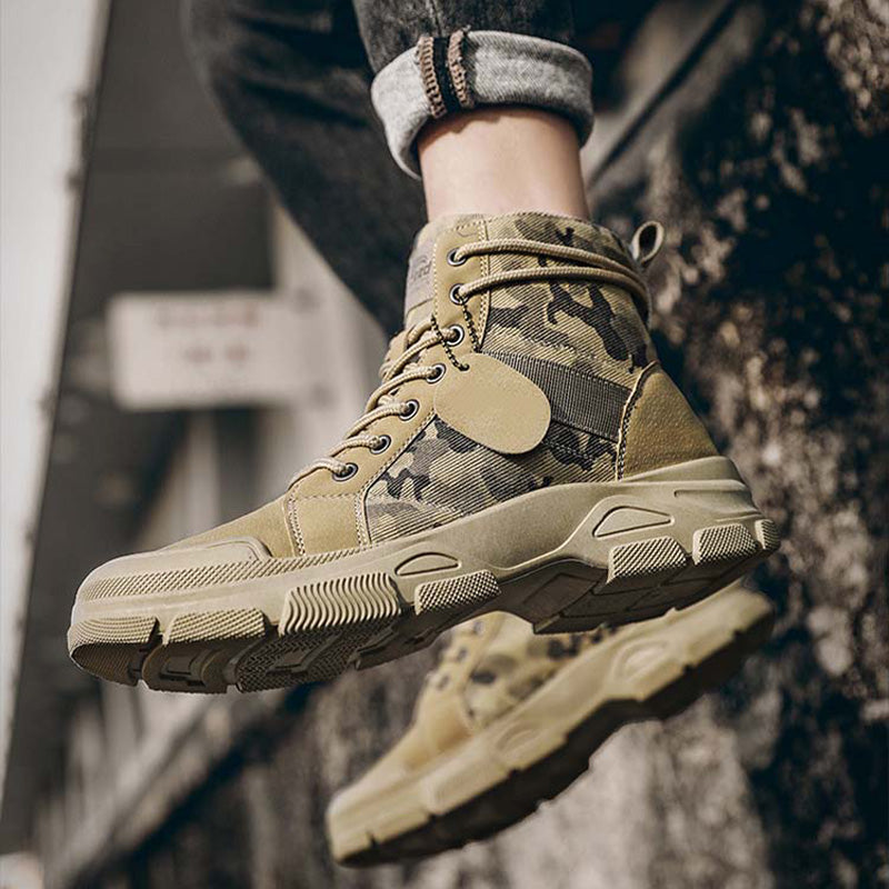 🔥50% Rabatt!🔥Lässige Outdoor-Militärstiefel in Tarnfarben für Herren