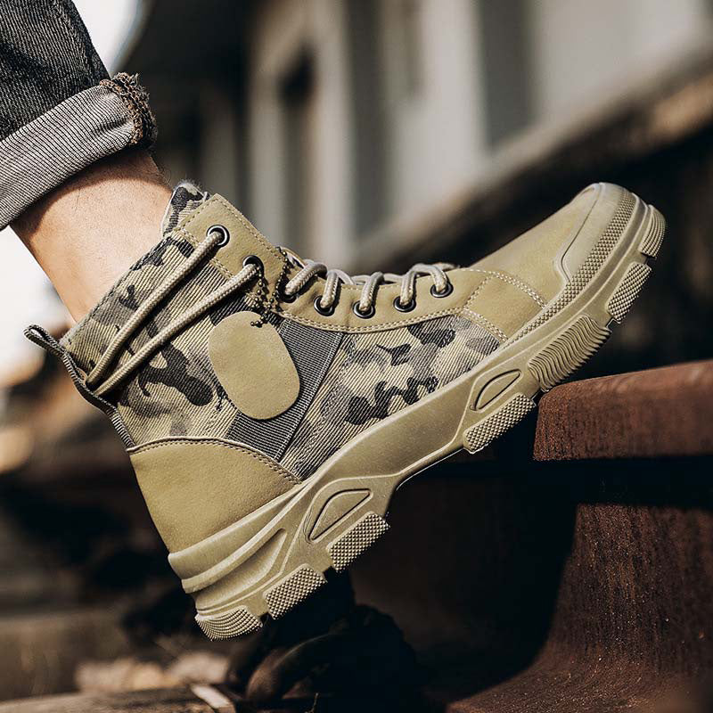 🔥50% Rabatt!🔥Lässige Outdoor-Militärstiefel in Tarnfarben für Herren