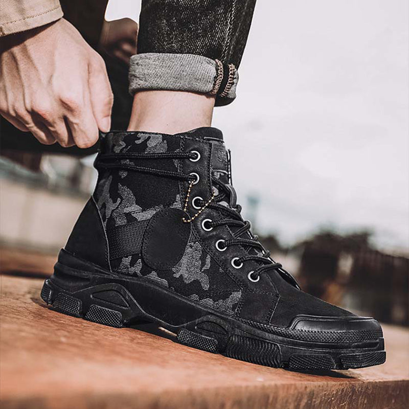 🔥50% Rabatt!🔥Lässige Outdoor-Militärstiefel in Tarnfarben für Herren