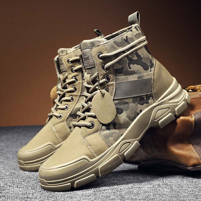 🔥50% Rabatt!🔥Lässige Outdoor-Militärstiefel in Tarnfarben für Herren