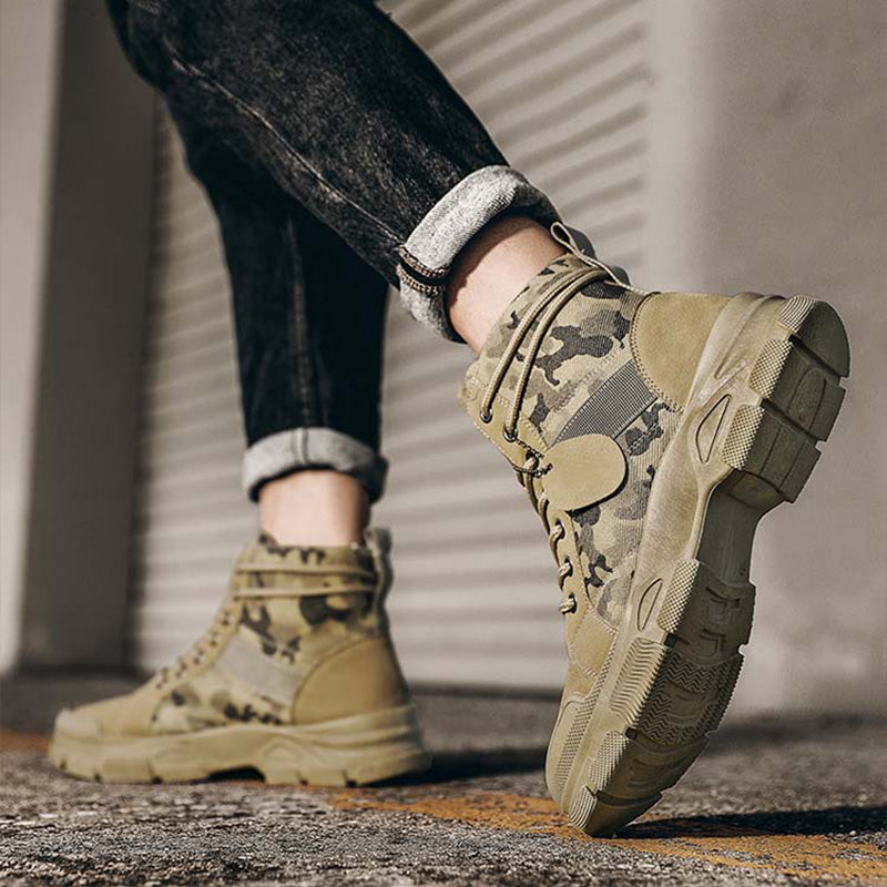 🔥50% Rabatt!🔥Lässige Outdoor-Militärstiefel in Tarnfarben für Herren