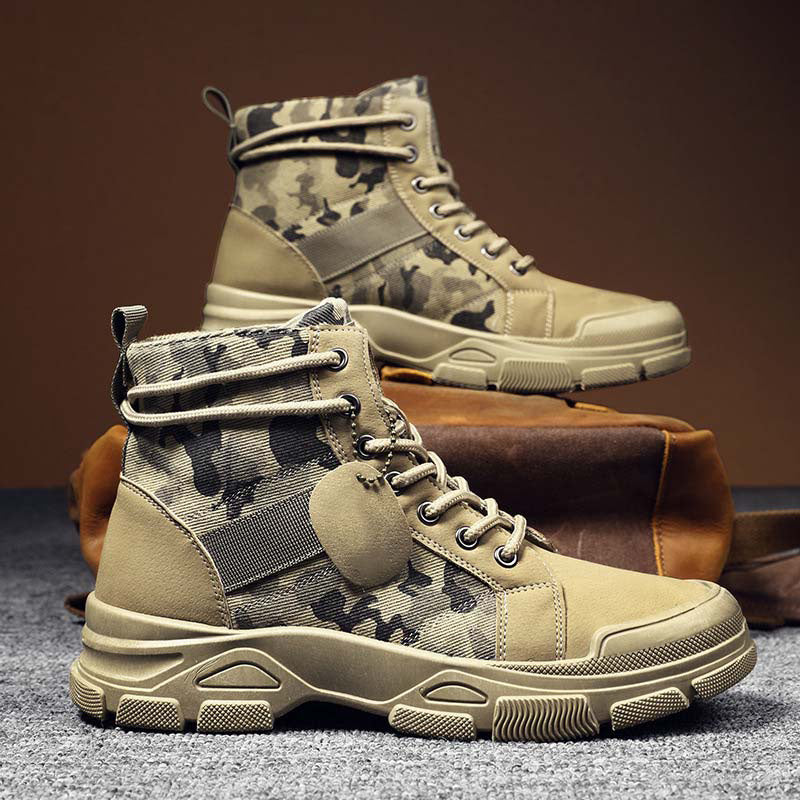 🔥50% Rabatt!🔥Lässige Outdoor-Militärstiefel in Tarnfarben für Herren