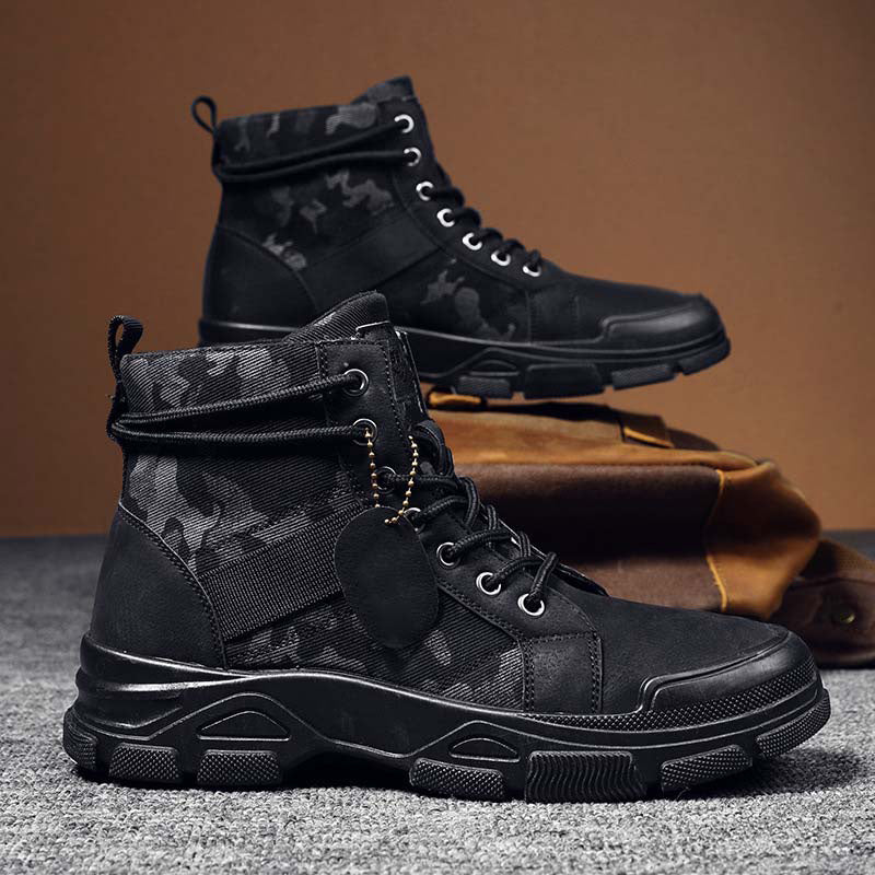 🔥50% Rabatt!🔥Lässige Outdoor-Militärstiefel in Tarnfarben für Herren