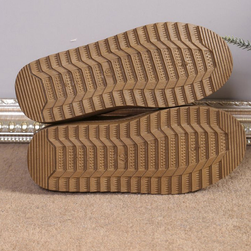 📢📢50%Rabatt!!!🎉🥾Warme Schneestiefeletten mit dicker Sohle für Damen🎁