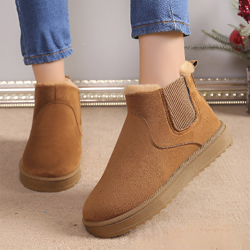 📢📢50%Rabatt!!!🎉🥾Warme Schneestiefeletten mit dicker Sohle für Damen🎁