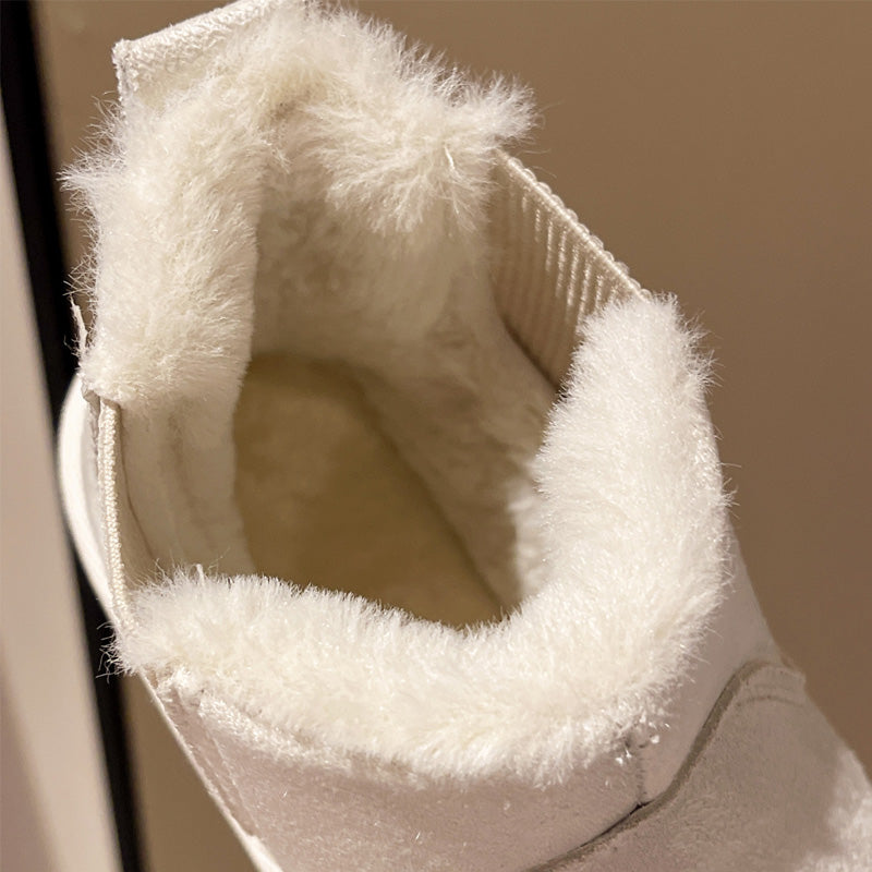 📢📢50%Rabatt!!!🎉🥾Warme Schneestiefeletten mit dicker Sohle für Damen🎁