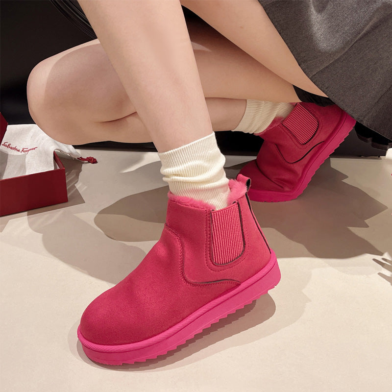 📢📢50%Rabatt!!!🎉🥾Warme Schneestiefeletten mit dicker Sohle für Damen🎁