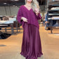Einfarbige Strickjacke mit offener Knopfleiste für Damen