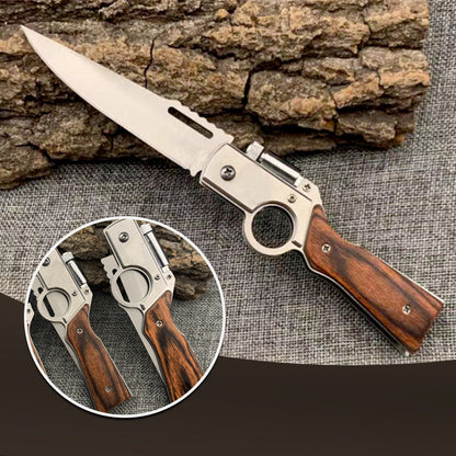 ✨LETZTER TAG VERKAUF 50% RABATT✨🔪Outdoor-Edelstahl-Feder-Klappmesser