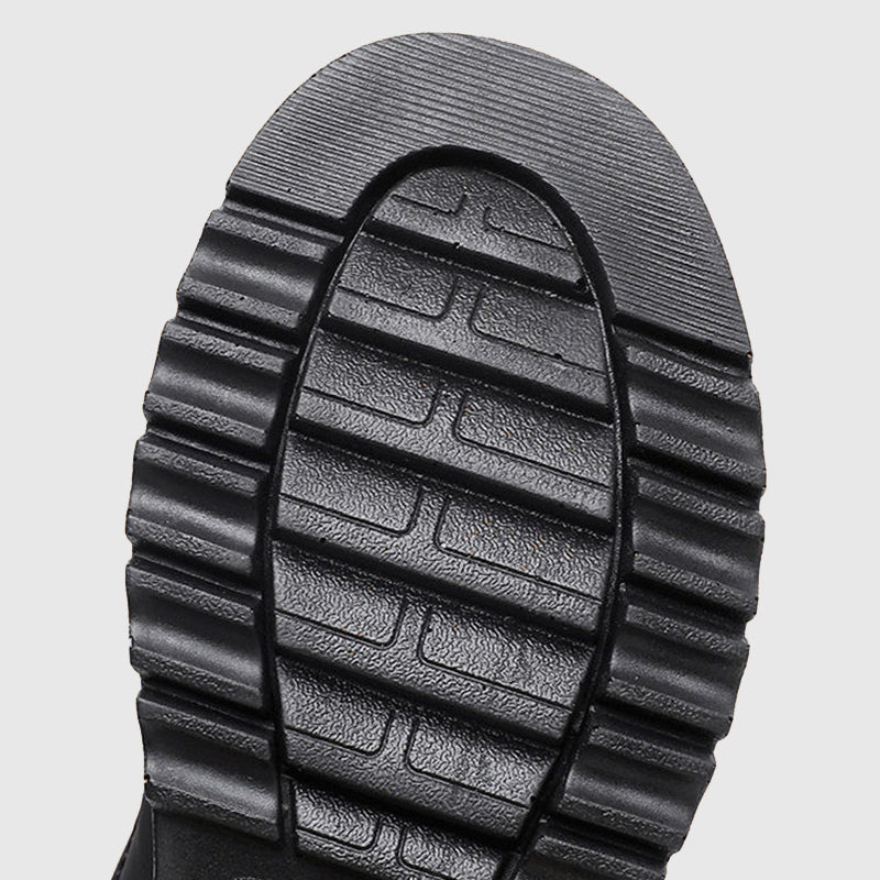 Wasserdichte Schneestiefel mit Kunstfell-Reißverschluss für Damen