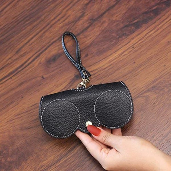 Kaufen Sie eins und erhalten Sie eins gratis✨Heißer Verkauf✨Sonnenbrillentasche aus weichem Leder👓️