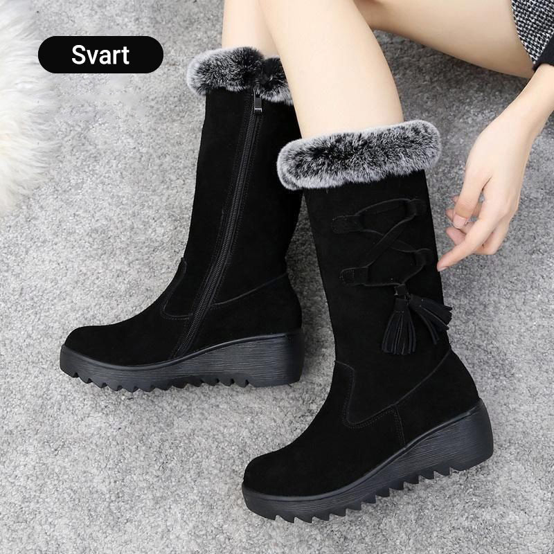 Damenschneeschuhe mit weichem, rutschfestem Schutz