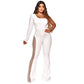 🌸Saisonrabatt 49%🌸 Sexy schulterfreier, figurbetonter Jumpsuit mit Strasssteinen