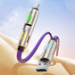 🔥🔥Begrenzte Zeit Kaufen Sie 1 und erhalten Sie 1 gratis🔥4-in-1 Multi 240W Schnellladekabel⚡