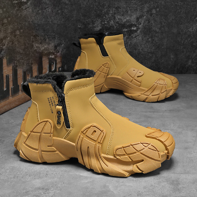 Herren-High-Top-Rutschfeste Praktische Mode-Schuhe