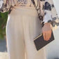 🎉50 % RABATT 🛍️2-teiliges Damen-Outfit mit Button-Down-Hemd und Hose