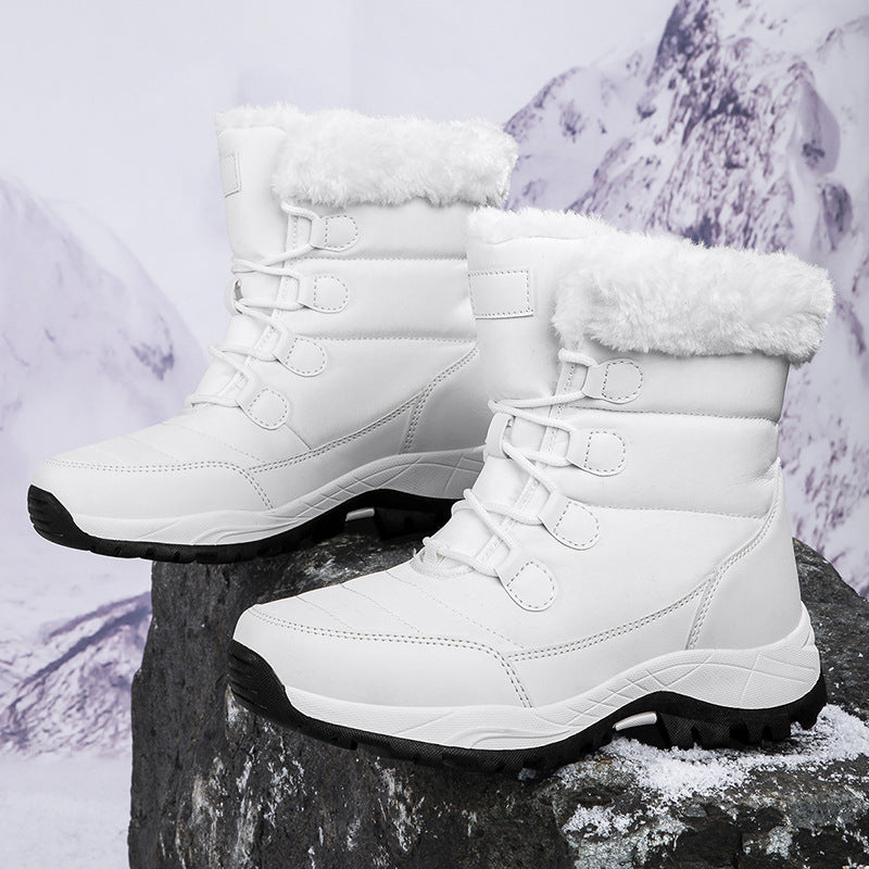 Trendige, rutschfeste und warme Schneestiefel für Frauen